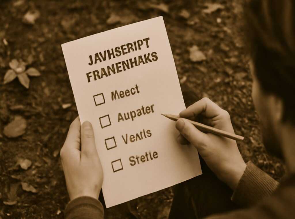 JavaScript frameworks choice